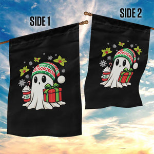 Ghost Santa Christmas Garden Flag Holiday Xmas Halloween TS10 Print Your Wear