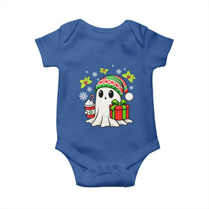 Ghost Santa Christmas Baby Onesie Holiday Xmas Halloween TS10 Royal Blue Print Your Wear