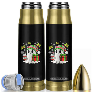 Ghost Santa Christmas Bullet Tumbler Holiday Xmas Halloween TS10 Black Print Your Wear