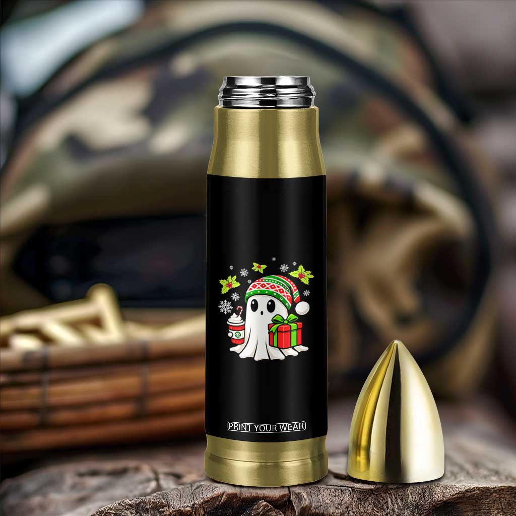Ghost Santa Christmas Bullet Tumbler Holiday Xmas Halloween TS10 Print Your Wear