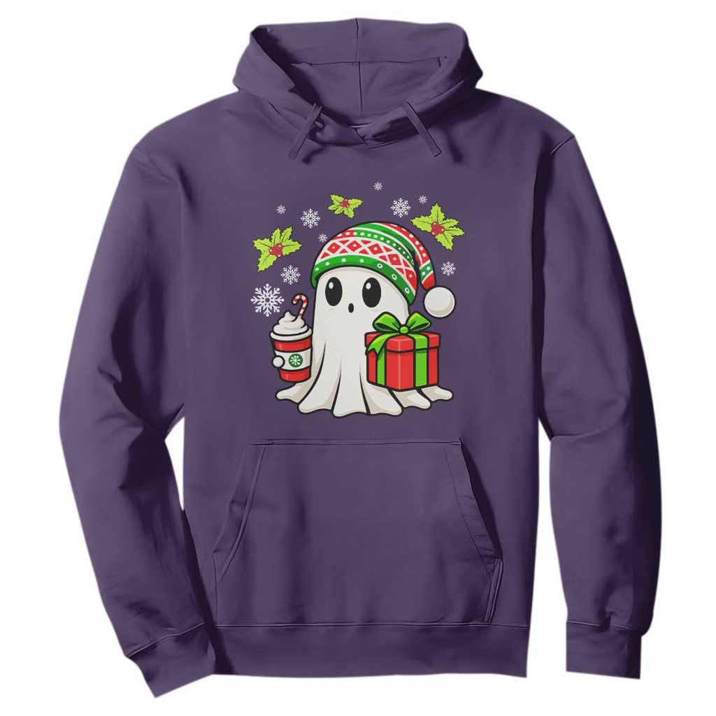 Ghost Santa Christmas Hoodie Holiday Xmas Halloween TS10 Purple Print Your Wear