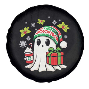 Ghost Santa Christmas Spare Tire Cover Holiday Xmas Halloween TS10 Print Your Wear