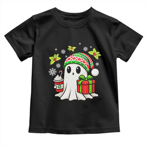 Ghost Santa Christmas Toddler T Shirt Holiday Xmas Halloween TS10 Black Print Your Wear