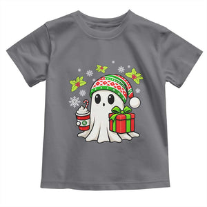 Ghost Santa Christmas Toddler T Shirt Holiday Xmas Halloween TS10 Charcoal Print Your Wear