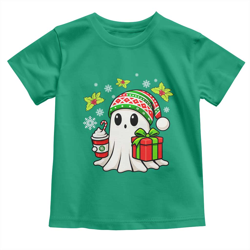 Ghost Santa Christmas Toddler T Shirt Holiday Xmas Halloween TS10 Irish Green Print Your Wear