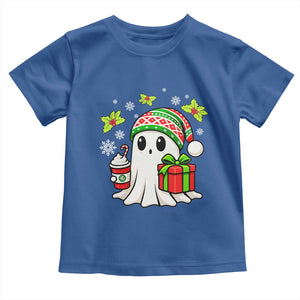 Ghost Santa Christmas Toddler T Shirt Holiday Xmas Halloween TS10 Royal Blue Print Your Wear