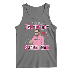 Not A Regular Mom I'm A Sandler Mom Tank Top Retro Movie Actor Adam Fan TS10 Black Heather Print Your Wear