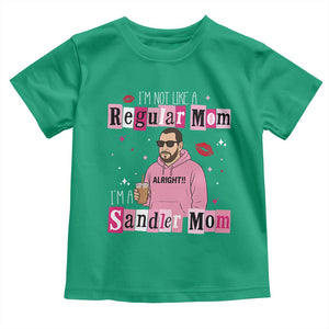 Not A Regular Mom I'm A Sandler Mom Toddler T Shirt Retro Movie Actor Adam Fan TS10 Irish Green Print Your Wear
