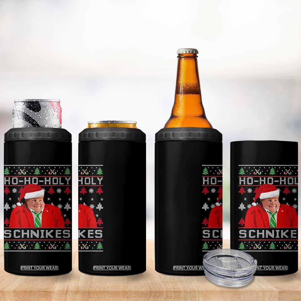 Funny Ugly Christmas 4 in 1 Can Cooler Tumbler Chris Holy Schnikes Farley TS10 Print Your Wear