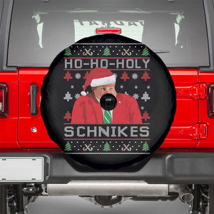 Funny Ugly Christmas Spare Tire Cover Chris Holy Schnikes Farley TS10 Black Print Your Wear