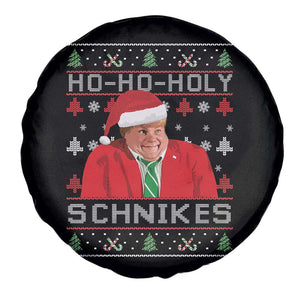 Funny Ugly Christmas Spare Tire Cover Chris Holy Schnikes Farley TS10 Print Your Wear