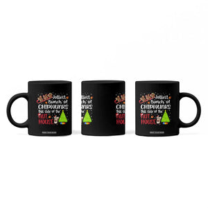 Funny Christmas Coffee Mug Jolliest Bunch Of Chipmunks This Side Of The Nut House TS10 Print Your Wear