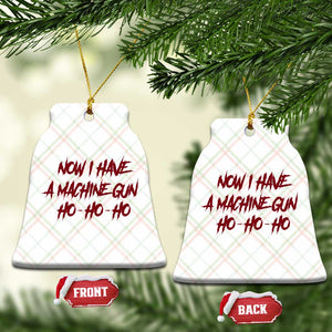 Now I Have A Machine Gun Ceramic Ornament Funny Retro 90s Movie Jumper TS10 Print Your Wear