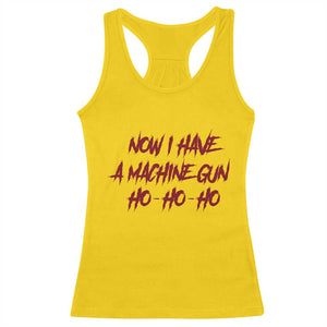 Now I Have A Machine Gun Racerback Tank Top Funny Retro 90s Movie Jumper TS10 Daisy Print Your Wear