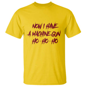 Now I Have A Machine Gun T Shirt Funny Retro 90s Movie Jumper TS10 Daisy Print Your Wear