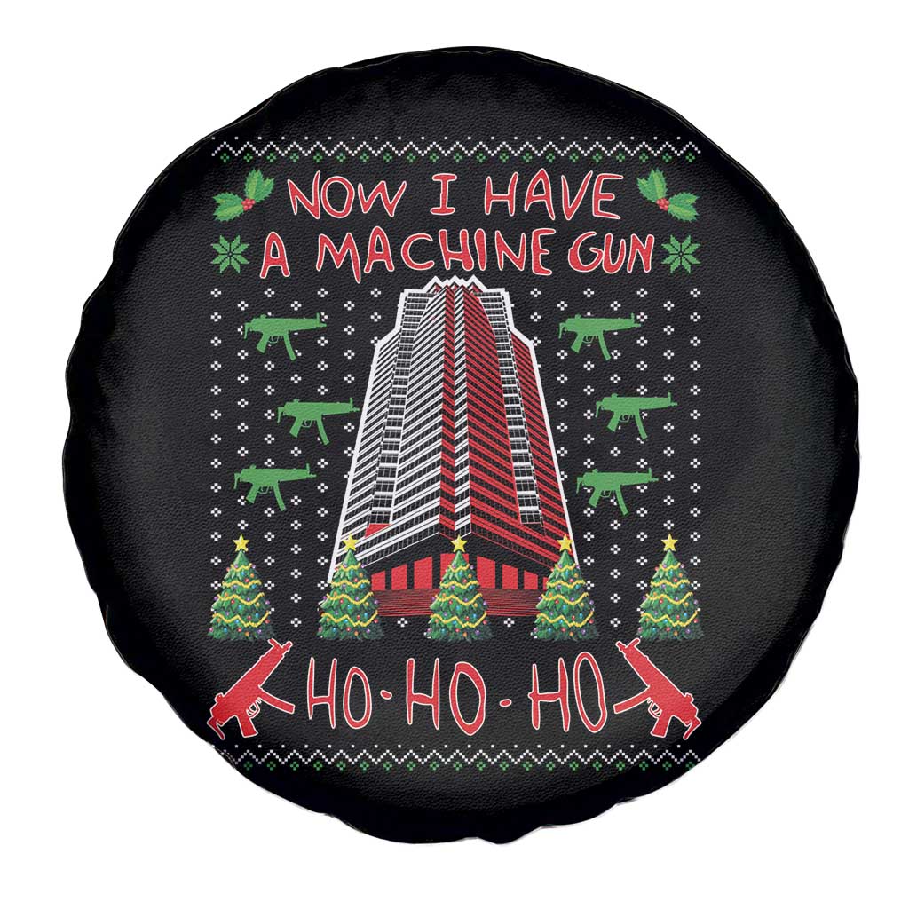 Now I Have A Machine Gun Spare Tire Cover Nakatomi Plaza Christmas Party 1988 Ugly Xmas Gift TS10 Print Your Wear