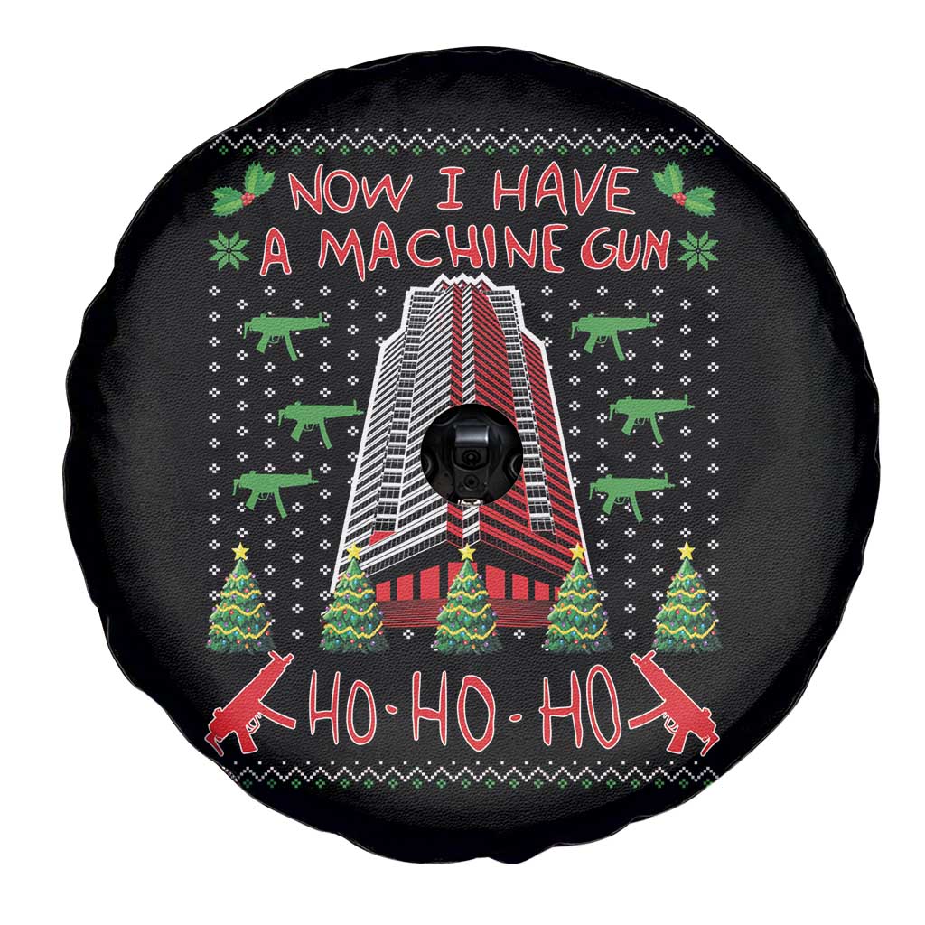 Now I Have A Machine Gun Spare Tire Cover Nakatomi Plaza Christmas Party 1988 Ugly Xmas Gift TS10 Print Your Wear