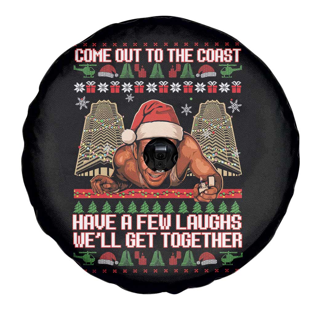 Nakatomi Plaza Party 1988 Spare Tire Cover Come Out To The Coast Mcclane Ugly Xmas TS10 Print Your Wear