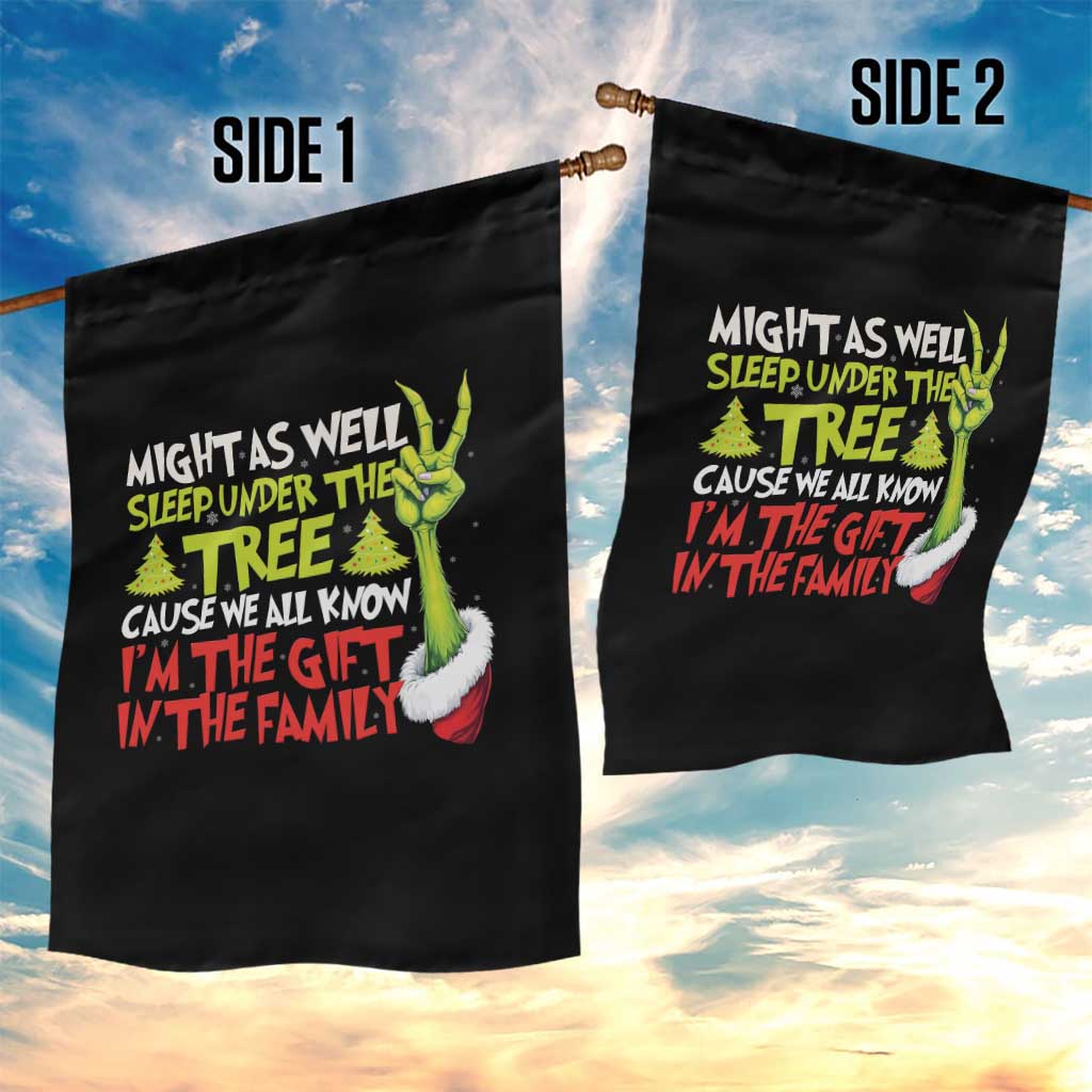 Funny Christmas Garden Flag I'm The Gift Kids Pajamas Girls Boys TS10 Print Your Wear
