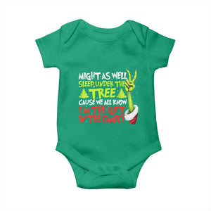 Funny Christmas Baby Onesie I'm The Gift Kids Pajamas Girls Boys TS10 Irish Green Print Your Wear