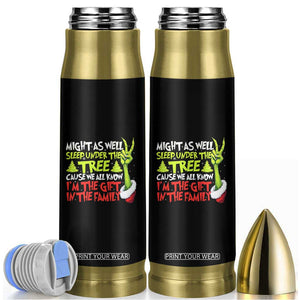 Funny Christmas Bullet Tumbler I'm The Gift Kids Pajamas Girls Boys TS10 Black Print Your Wear