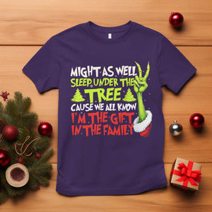 Funny Christmas T Shirt I'm The Gift Kids Pajamas Girls Boys TS10 Purple Print Your Wear