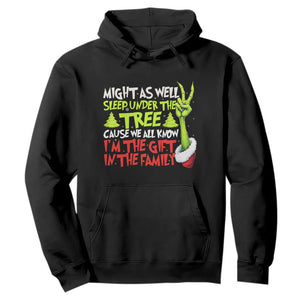 Funny Christmas Hoodie I'm The Gift Kids Pajamas Girls Boys TS10 Black Print Your Wear