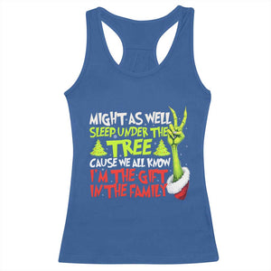 Funny Christmas Racerback Tank Top I'm The Gift Kids Pajamas Girls Boys TS10 Royal Blue Print Your Wear