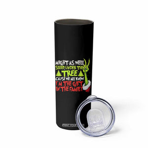 Funny Christmas Skinny Tumbler I'm The Gift Kids Pajamas Girls Boys TS10 Print Your Wear