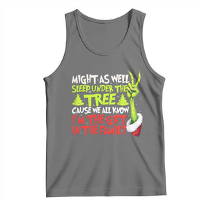 Funny Christmas Tank Top I'm The Gift Kids Pajamas Girls Boys TS10 Black Heather Print Your Wear