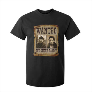 Funny Christmas Movie T Shirt For Kid Wanted Sticky Bandit Merry Xmas Ya Filthy Animal TS10 Black Print Your Wear