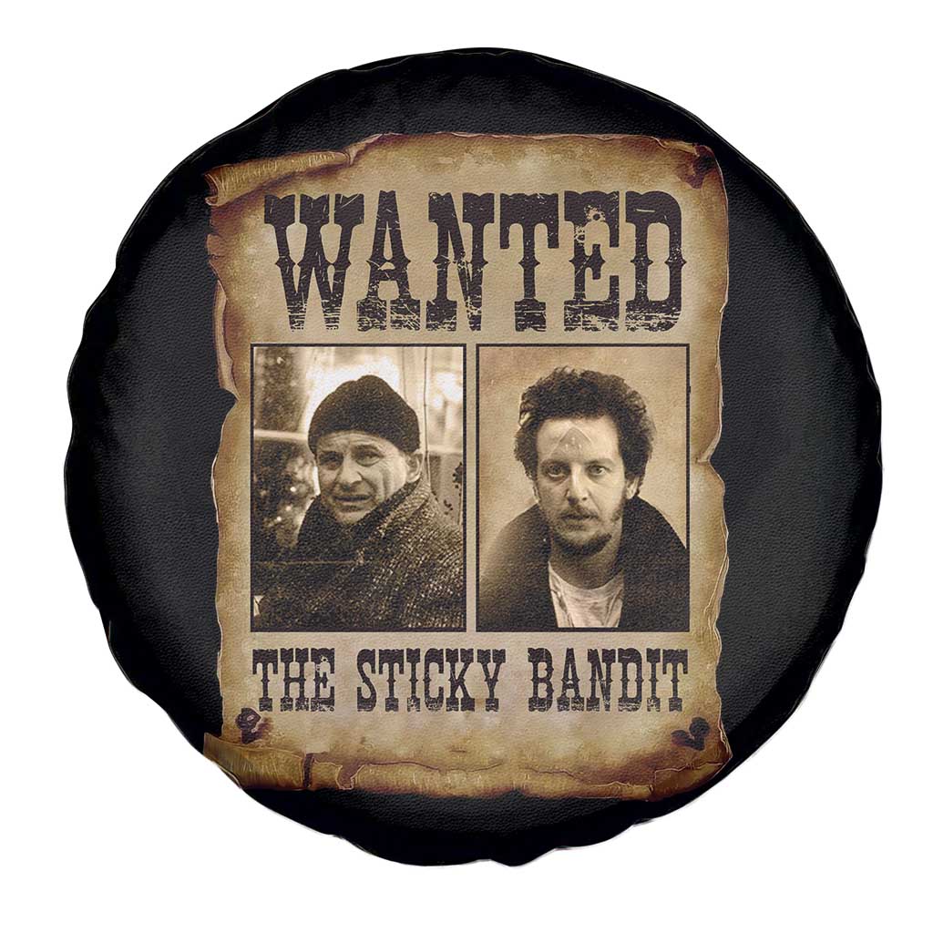 Funny Christmas Movie Spare Tire Cover Wanted Sticky Bandit Merry Xmas Ya Filthy Animal TS10 Print Your Wear