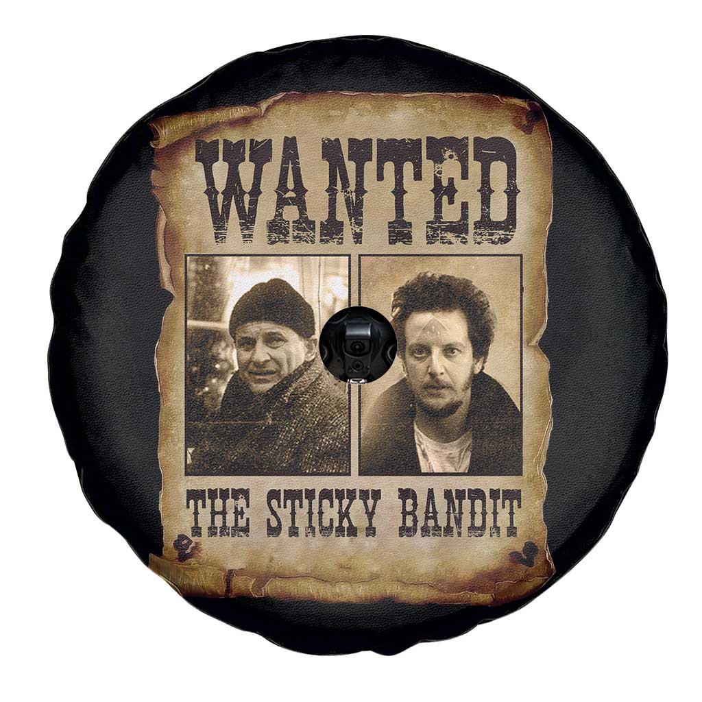 Funny Christmas Movie Spare Tire Cover Wanted Sticky Bandit Merry Xmas Ya Filthy Animal TS10 Print Your Wear