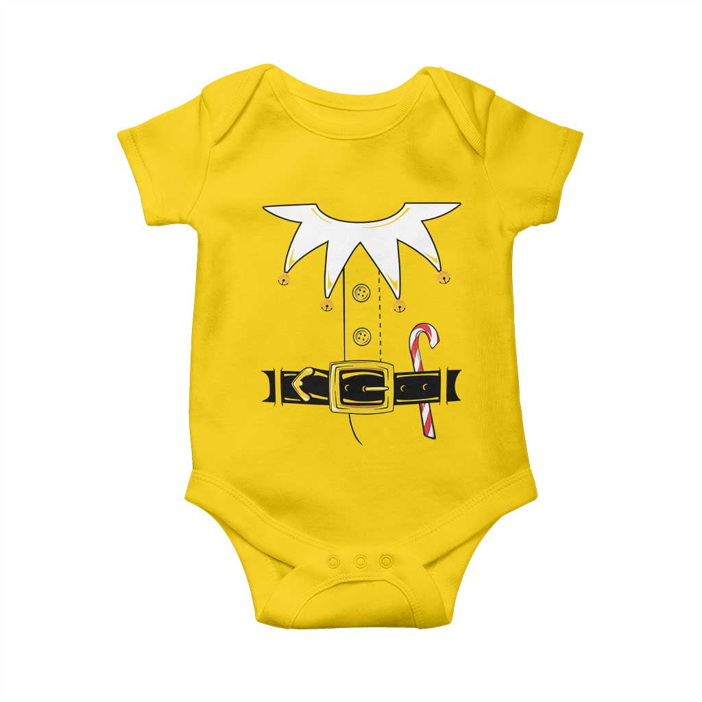 Christmas Elf Costume Baby Onesie Holiday Costume Funny Christmas Gift TS10 Daisy Print Your Wear