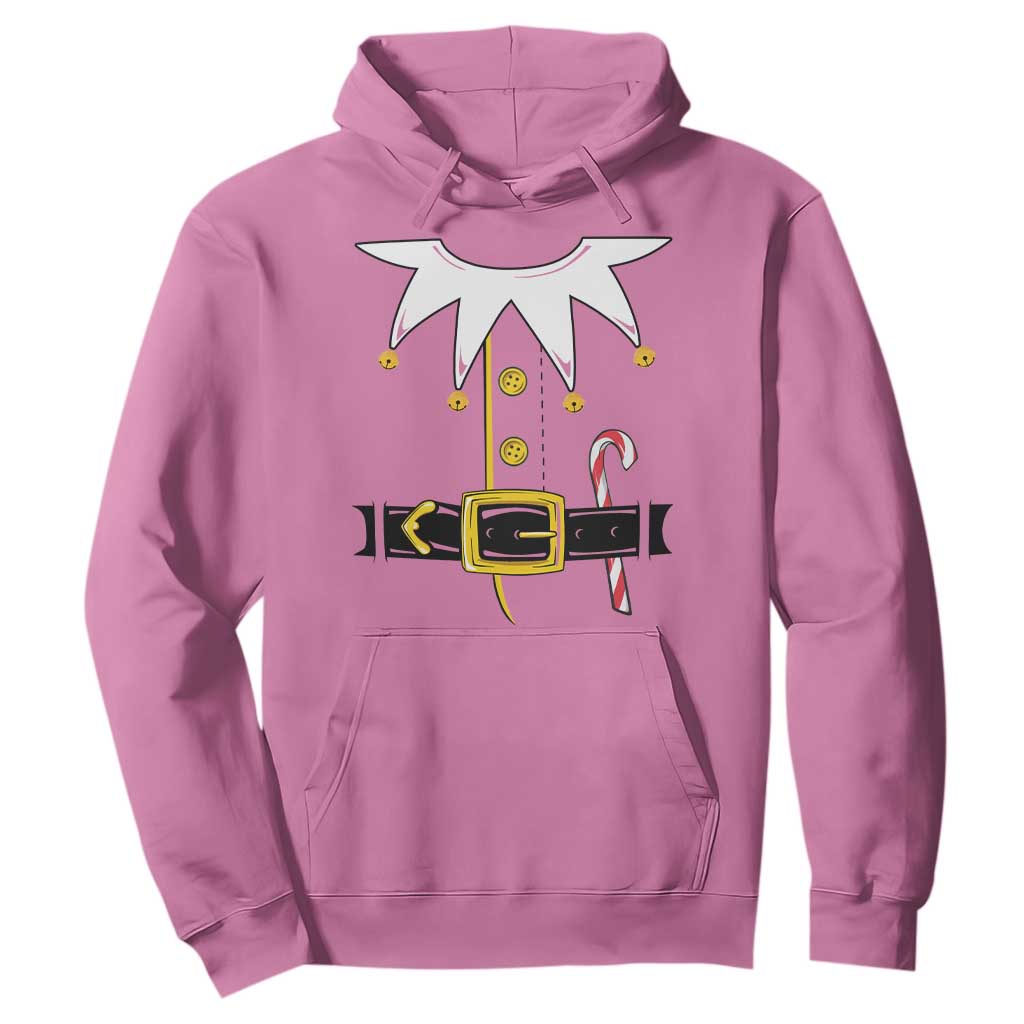 Christmas Elf Costume Hoodie Holiday Costume Funny Christmas Gift TS10 Azalea Print Your Wear