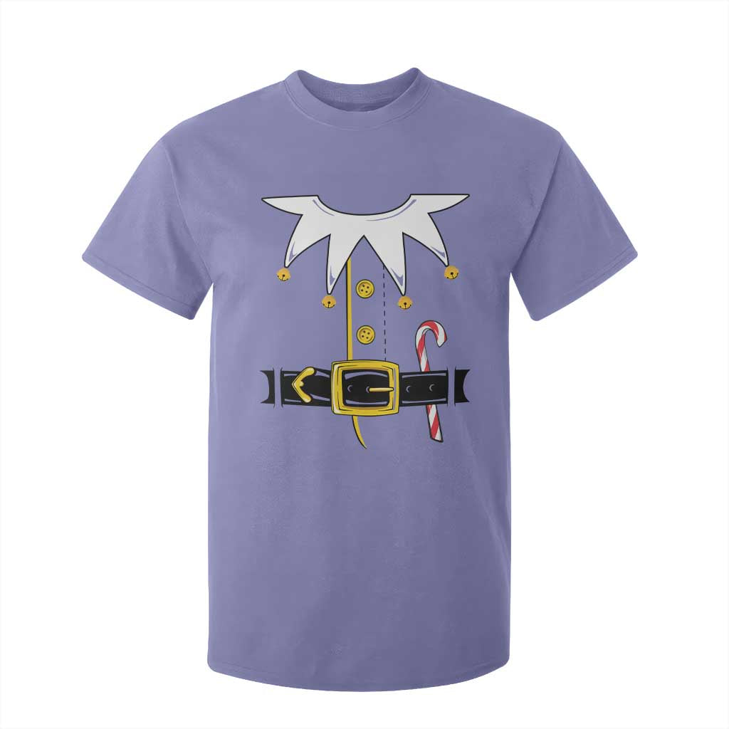 Christmas Elf Costume T Shirt For Kid Holiday Costume Funny Christmas Gift TS10 Violet Print Your Wear