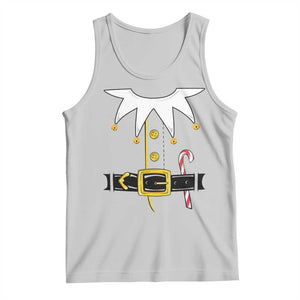 Christmas Elf Costume Tank Top Holiday Costume Funny Christmas Gift TS10 Ash Print Your Wear