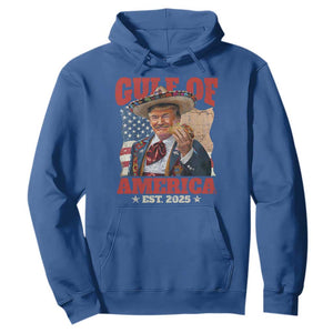 Gulf Of USA 2025 Hoodie USA American Flag Trump Gulf Mexico TS10 Royal Blue Print Your Wear