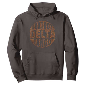 Foxtrots Delta Tangos Hoodie Sarcastic Funny Sayings TS10 Dark Chocolate Print Your Wear