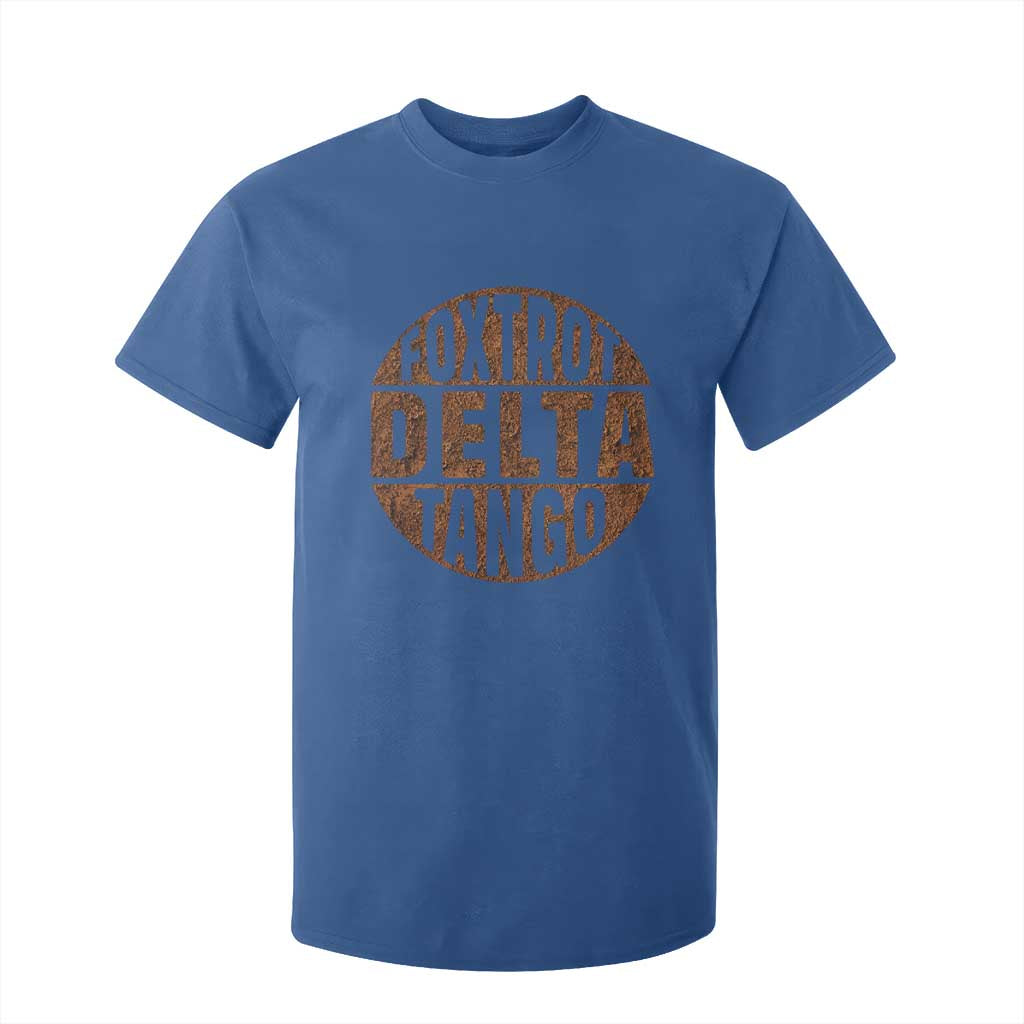 Foxtrots Delta Tangos T Shirt For Kid Sarcastic Funny Sayings TS10 Royal Blue Print Your Wear