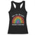 We The People Means Everyone Racerback Tank Top LGBTQ Rainbow Flag Gay Pride LGBT Ally Vintage TS10 Black Print Your Wear