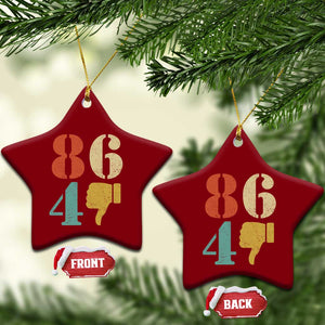 Retro 8647 Ceramic Ornament Classic Retro Vintage 80s Style TS10 Print Your Wear