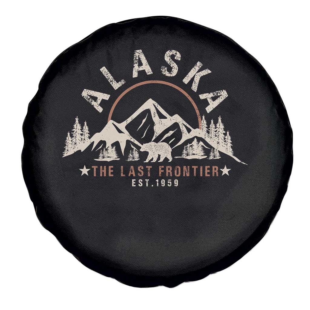 Alaska Spare Tire Cover Vintage Bear The Last Frontier Souvenir TS10 Print Your Wear