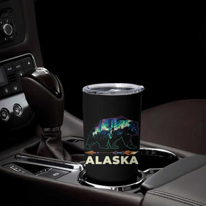 Alaska Tumbler Cup Alaskan Night Sky Northern Lights Aurora Bear TS10 Print Your Wear