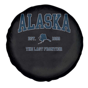 Alaska Spare Tire Cover Vintage Sports Design The Last Frontier Souvenirs TS10 Print Your Wear