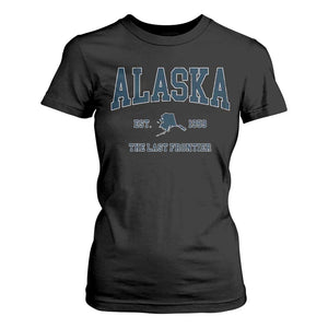 Alaska T Shirt For Women Vintage Sports Design The Last Frontier Souvenirs TS10 Black Print Your Wear