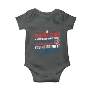Anti Fascist Baby Onesie Political Activism Human Rights TS10 Dark Heather Print Your Wear
