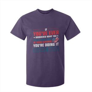 Anti Fascist T Shirt For Kid Political Activism Human Rights TS10 Purple Print Your Wear
