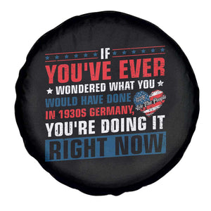 Anti Fascist Spare Tire Cover Political Activism Human Rights TS10 Print Your Wear