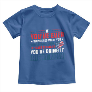 Anti Fascist Toddler T Shirt Political Activism Human Rights TS10 Royal Blue Print Your Wear